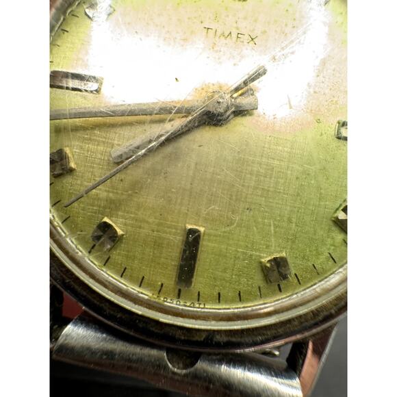 Vintage Timex Mechanical 160502471 Mercury Manual Silver Tone Chrome Plated - Picture 2 of 12